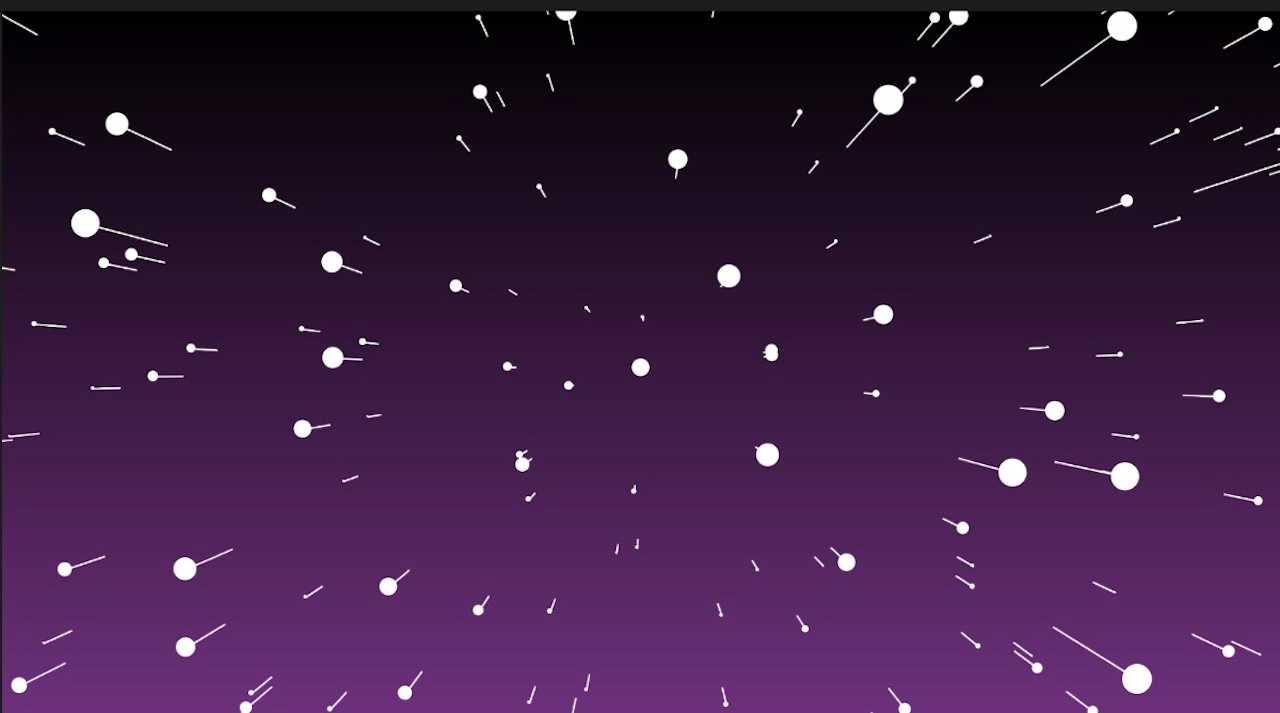 Starfield in Processing