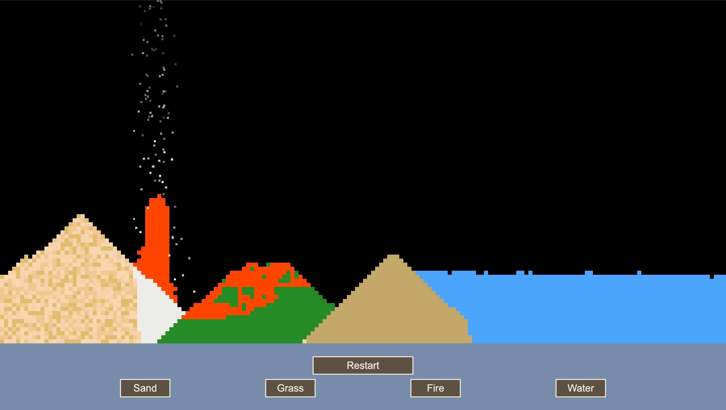 Falling Elements Simulator