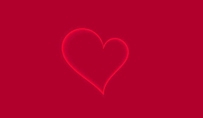 Bi-Curved Heart Beating